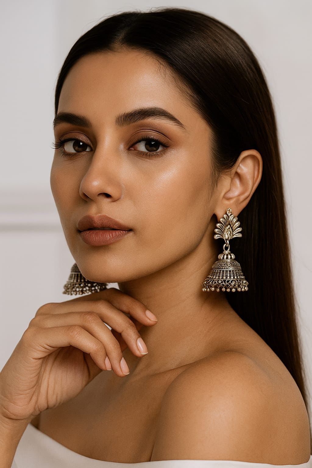 Classic Jhumka Earrings – Timeless Grace with a Contemporary Touch
